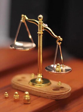 怀旧天平秤砣模型老式复古摆件