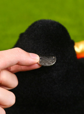 创意可爱大猩猩搪胶存钱罐摆件