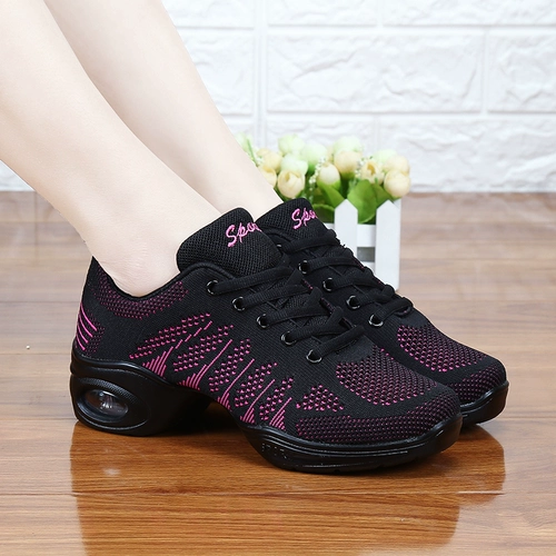 Летняя танцующая дышащая обувь для спортзала, коллекция 2023, мягкая подошва
