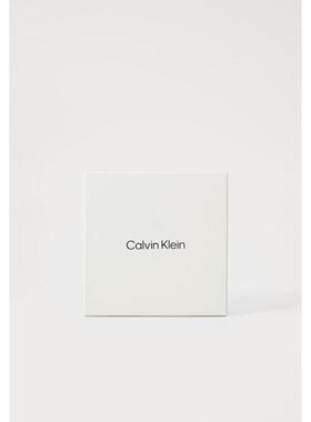 海外代购Calvin Klein/凯文克莱女士腰带黑色银色扣日常穿搭