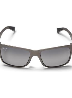 代购MauiJim男士太阳镜偏光防眩光抗刮擦UV防护金属框灰色镜片