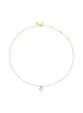 海外代购kate spade NEW YORK女士项链龙虾扣持久光泽黄铜