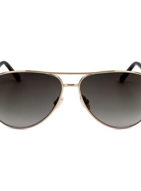 代购Jimmy Choo女士太阳镜防紫外线遮光抗强光清晰视野金属框