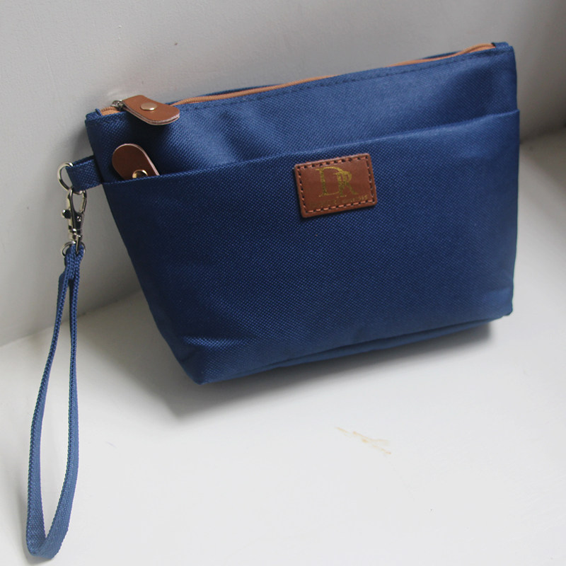 韩版简约拉链百搭帆布手拿包手拎包纯色日韩手抓包手机包化装包女,淘宝优惠券,粉丝福利购,淘宝优惠卷