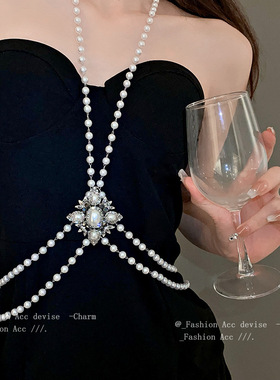 镶钻高级感设计感珍珠珍珠