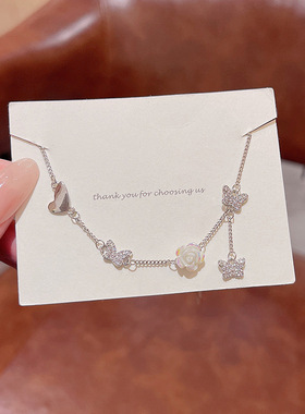 韩国手链微镶锆石小清新