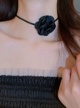 顶流锁骨链嘻哈项圈玉都遇锁骨链