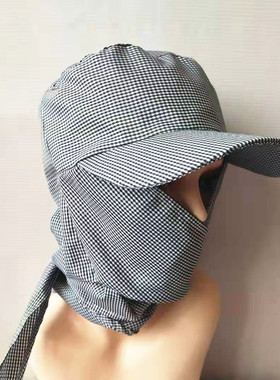 夏季围帽男女遮阳遮脸风帽帽子
