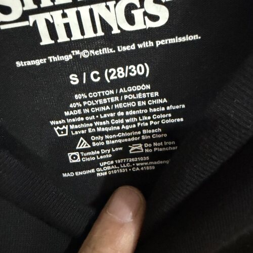 怪奇物语4Stranger Things第四季短袖地狱火俱乐部美式休闲半袖 - 图1