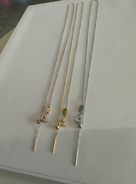 可穿吊坠针式万能链钛钢不掉色