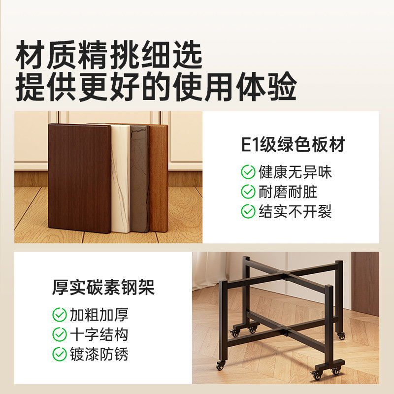 折叠餐桌家用圆形带转盘饭桌客厅可移动12人中古风新款吃饭大圆桌,淘宝优惠券,粉丝福利购,淘宝优惠卷