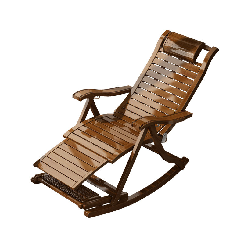  竹山下折叠椅/躺椅