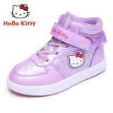 Hello Kitty, зимние детские удерживающие тепло утепленные нескользящие кроссовки