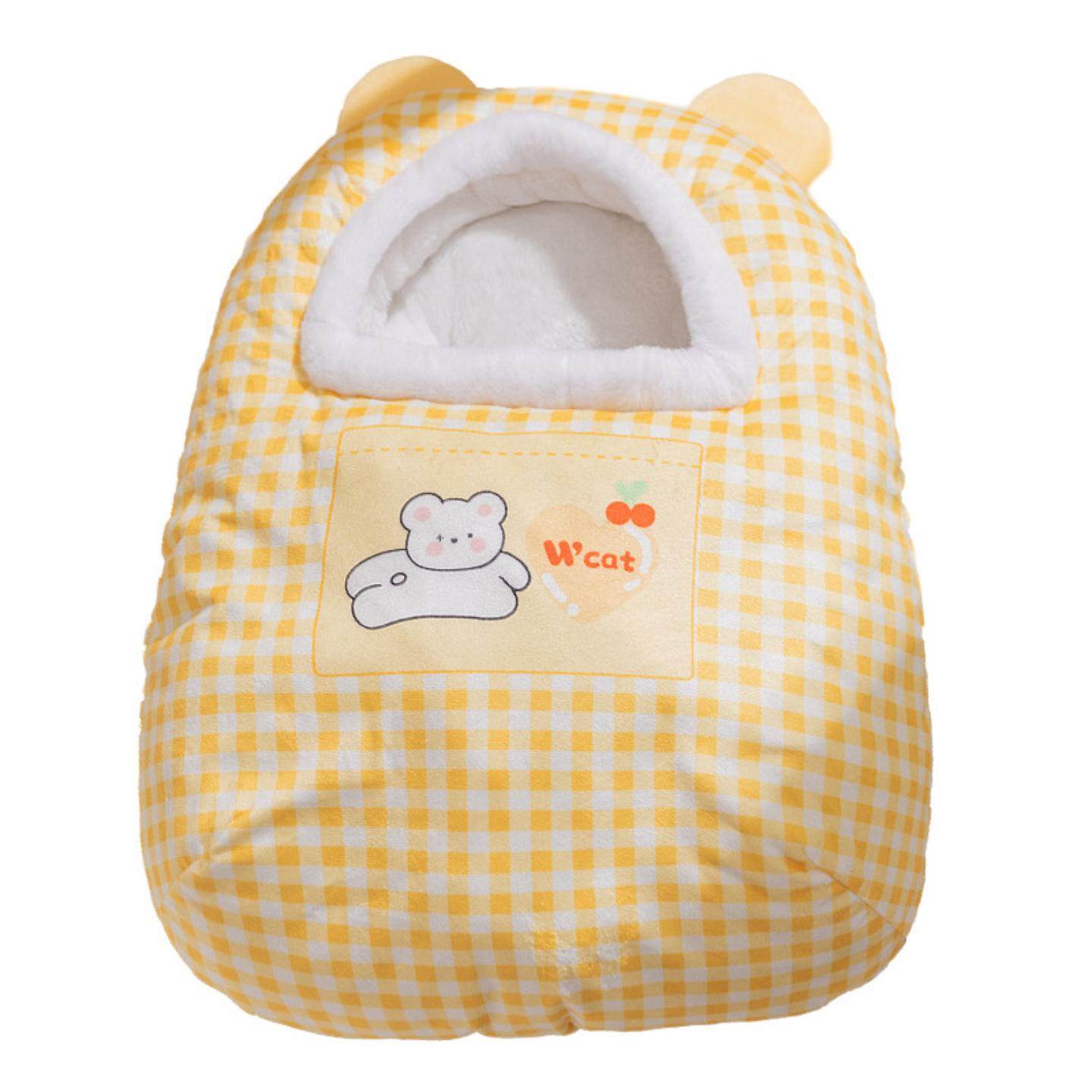 猫咪睡袋猫窝冬天保暖冬季封闭式安全感小猫被窝睡窝猫过冬日多猫,淘宝优惠券,粉丝福利购,淘宝优惠卷