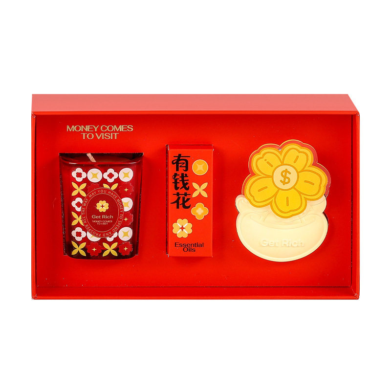 有钱薰礼盒香薰蜡烛伴手礼新年礼物扩香石精油香薰卧室高级感,淘宝优惠券,粉丝福利购,淘宝优惠卷