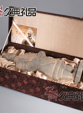 西安兵马俑工艺品秦兵马俑摆件中国风装饰品送老外出国纪念礼品