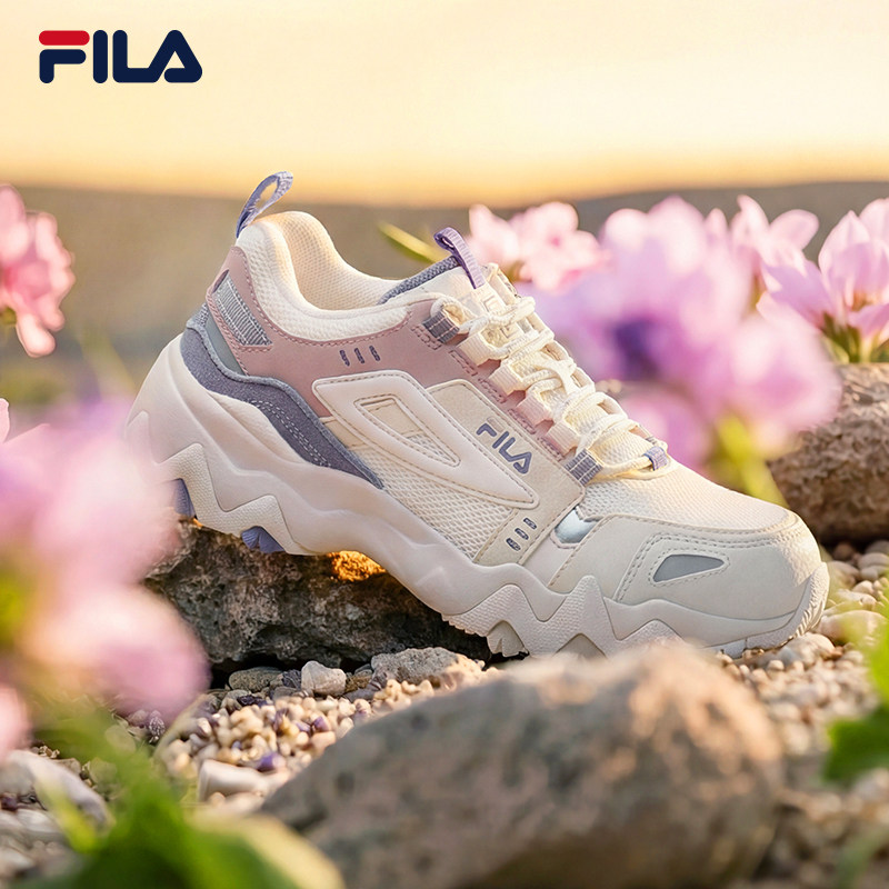 FILA斐乐老爹鞋女鞋2024秋新款官方旗舰跑步鞋男厚底增高运动鞋子