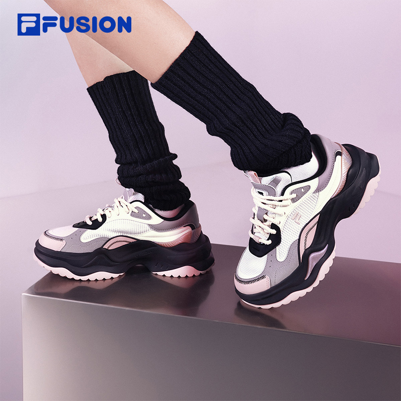 FILA FUSION斐乐女鞋老爹鞋厚底鞋夏季2024新款硬糖鞋2代运动鞋-图2