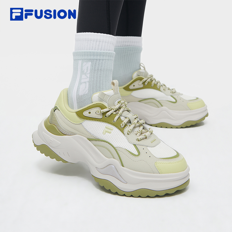 FILA FUSION斐乐女鞋老爹鞋厚底鞋夏季2024新款硬糖鞋2代运动鞋-图3