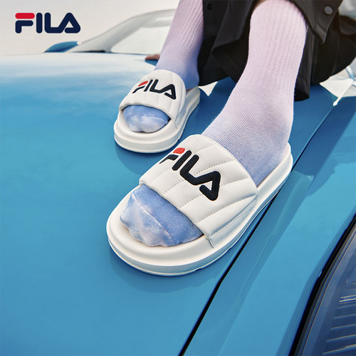 FILA 斐乐女鞋运动拖鞋官方旗舰正品夏季厚底沙滩鞋休闲鞋DRIFTER - 图0