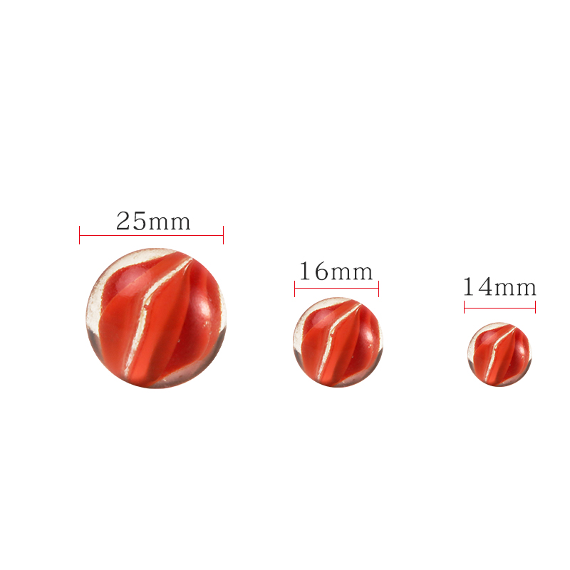 50斤整包14mm玻璃球25mm玻璃珠弹珠机专用玻璃珠子大小弹珠游戏机-图2