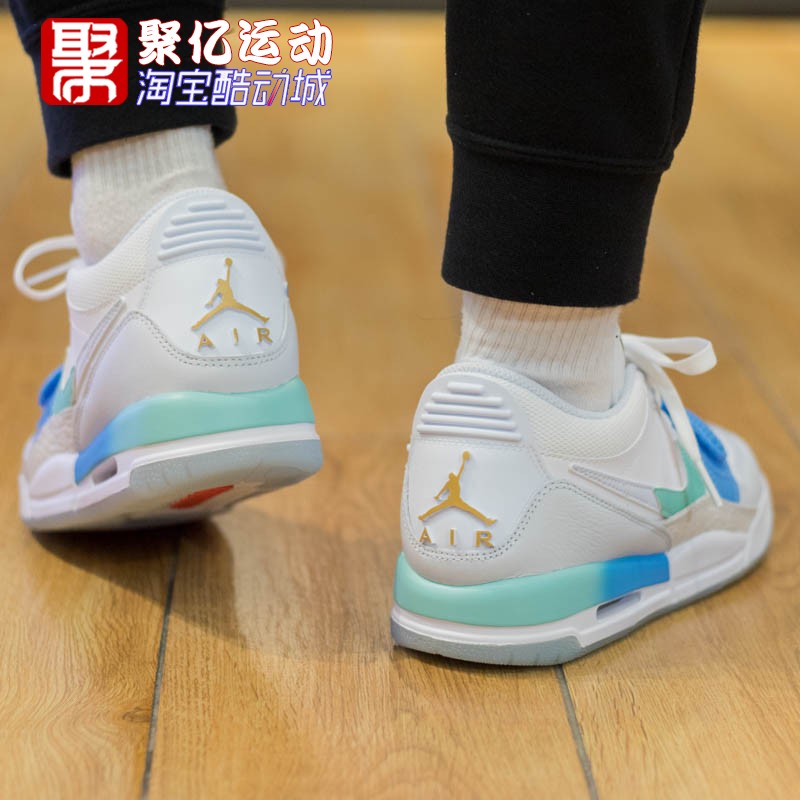 正品NIKE耐克AIR JORDAN系列春季款缓震回弹实战篮球鞋FN8896-131 - 图2