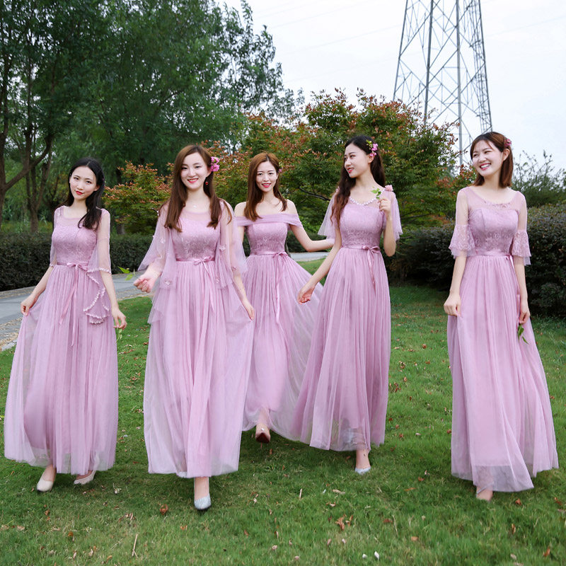 korean bridesmaid dresses