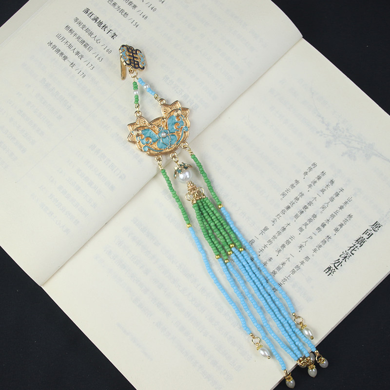 旗袍压襟女古风汉服禁步腰饰精致流苏百搭烧蓝马面裙配饰古典胸花,淘宝优惠券,粉丝福利购,淘宝优惠卷