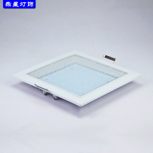 新款LED吸顶灯方形厨房灯嵌入式厨卫灯30x30集成吊顶卫生间灯暗装 - 图0