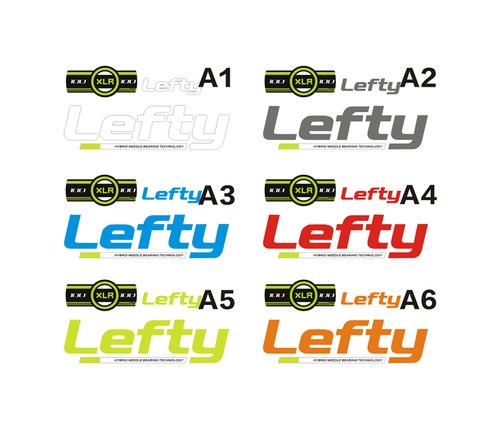 29寸Lefty XLR 左撇子手术刀前叉贴纸 涂装 2014款 - 图0