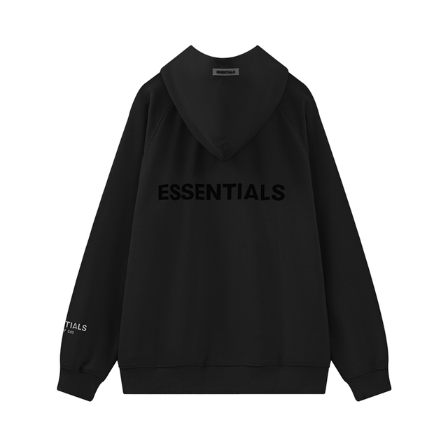 FOG double thread ESSENTIALS cardigan hooded sweatshirt