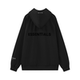 FOG double thread ESSENTIALS cardigan hooded sweatshirt