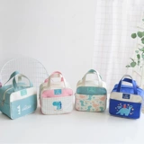 Экологичный утепленный термос, мультяшная сумка для ланча для школьников и студентов, небольшая сумка, в корейском стиле