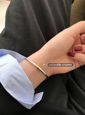 小众纯银复古韩版手链