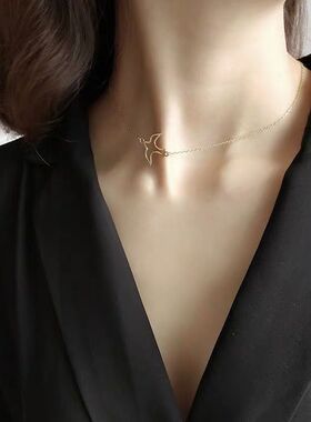 choker小众设计冷淡风仙气锁骨链