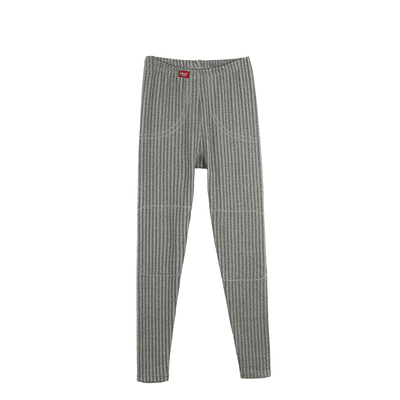 森鹅舒绒保暖情侣裤 男女秋季修身加绒加厚秋裤高腰打底衬裤棉