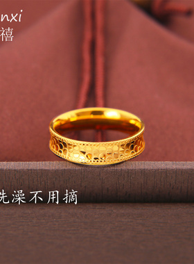 个性新款凹面戒指情侣指环