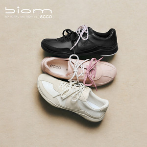 ECCO爱步女鞋 新款运动鞋薄底赤足芭蕾德训休闲鞋 BIOM TR840113