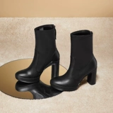 Ecco Love Step Bangs Bangs в осенних высоких модных сапогах Knight Boots Type Plastic Sculpture 207923