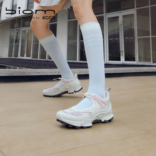ECCO爱步女鞋 春新款厚底休闲运动凉鞋玛丽珍鞋BIOMC踪迹803653 - 图0