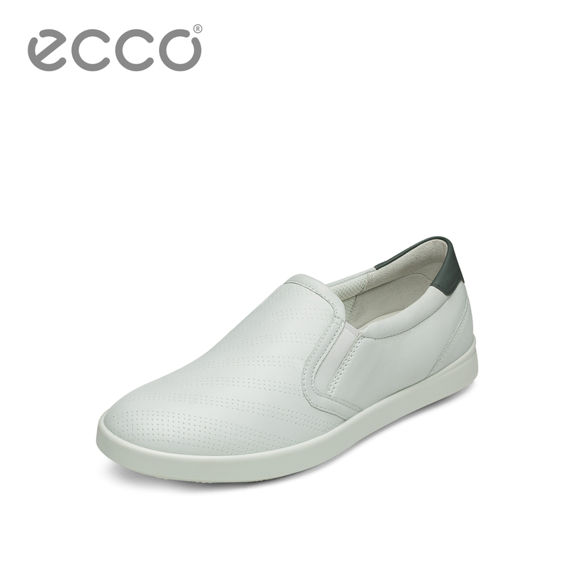 【预售】ECCO爱步复古平底单鞋牛皮透气百搭