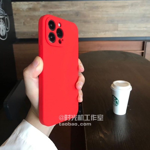 14PRO液态K70至尊K60/K50新年大红色适用小米13手机壳15ultra女civi2红米note13/12pro+纯色中国风k80e男女套 - 图3