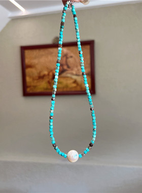 项链女简约首饰百搭气质叠戴时尚