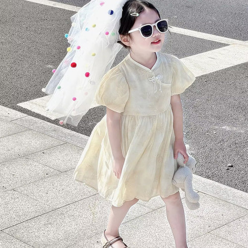 儿童多巴胺头纱女童彩色球球公主拍照道具新娘结婚头饰小女孩生日 - 图2