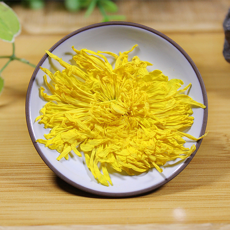 2025新花上市金丝皇菊500g安徽黄山黄菊花一朵一杯大朵散装