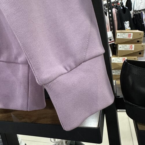 乔丹女子春秋款连帽套头卫衣休闲运动宽松版针织上衣GWD12222551 - 图3