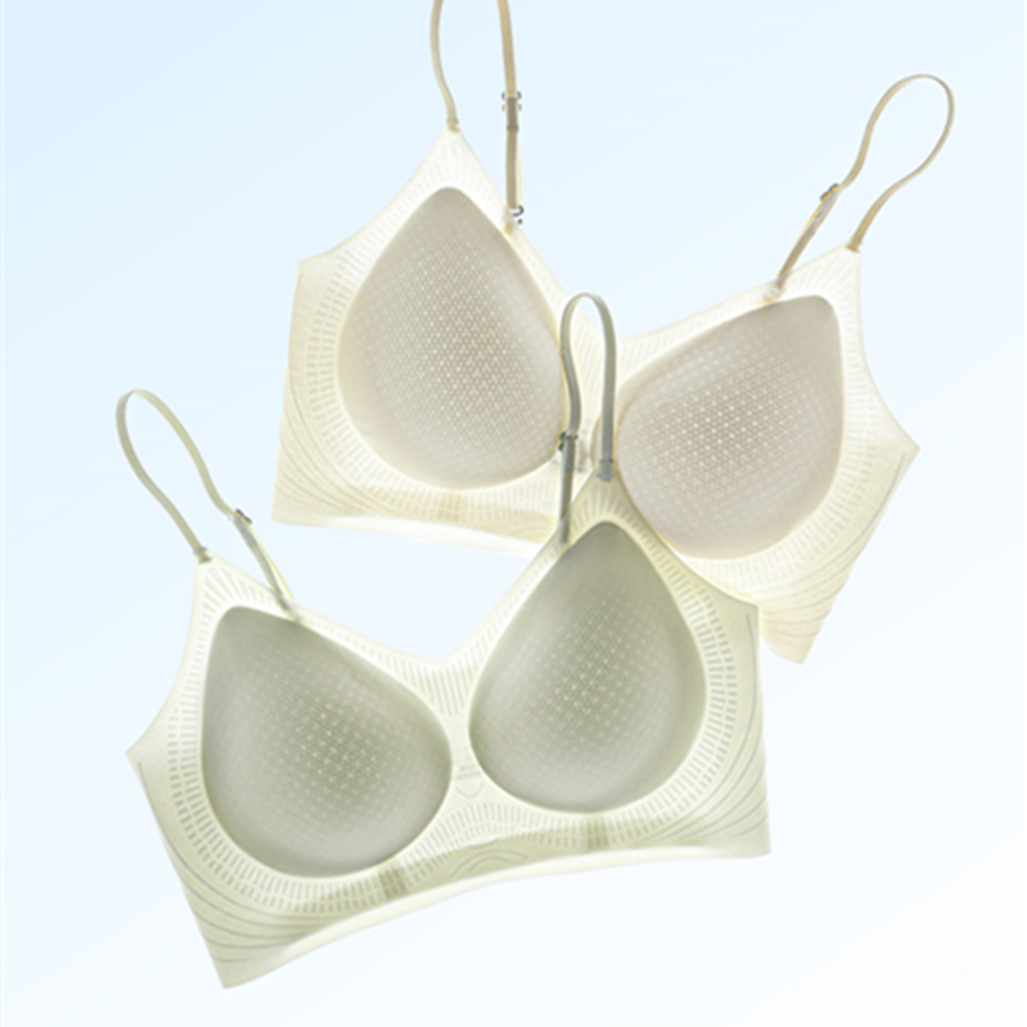 美月馨新品超薄冰丝凉爽透气无痕粉底液内衣软支撑聚拢上托文胸,淘宝优惠券,粉丝福利购,淘宝优惠卷