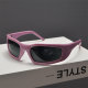 Sunshade pilot style retro men and women candy color sunglasses