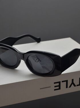 欧美复古方形包花框太阳眼镜百搭