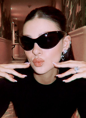 骑行飞行员式复古男女炫彩太阳镜